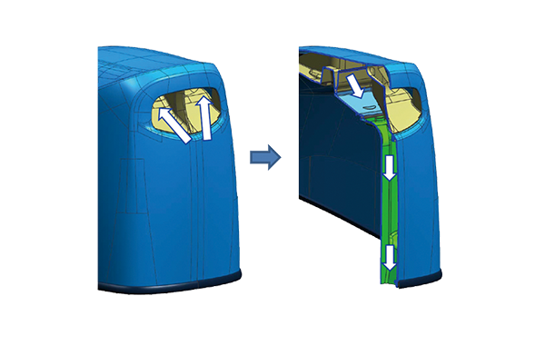 Diagram of Newly Designed Air Intake System